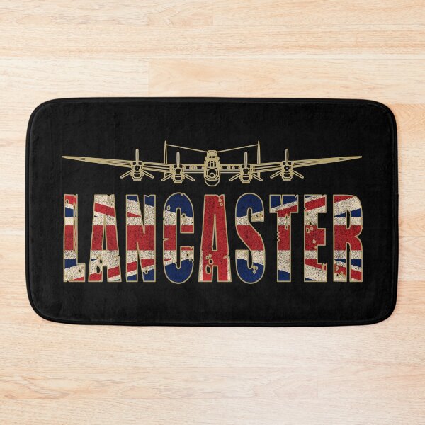 Item preview, Lancaster Bomber British Flag Letters designed and sold by MilitaryMart.