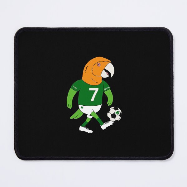 Item preview, Troy Parrott as a parrot kicking a football designed and sold by BerryBeach.