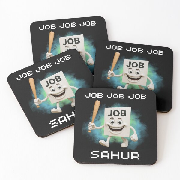 Item preview, Job Job Job Sahur Italian Brainrot Meme designed and sold by Nathalie_87.