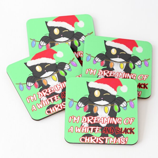 Item preview, Silly Tuxedo Cat Christmas designed and sold by leylovescats.