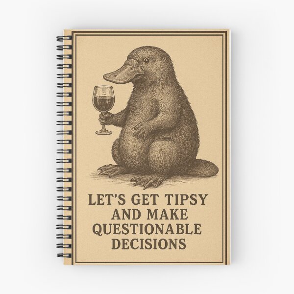 Item preview, Tipsy - platypus quotes designed and sold by Llewynn1225.