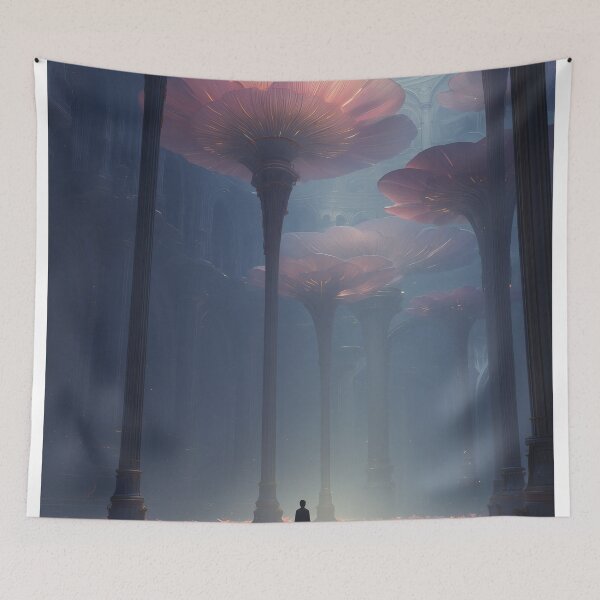 Item preview, The Blooming Vault of Echoed Light designed and sold by oanaunciuleanu.