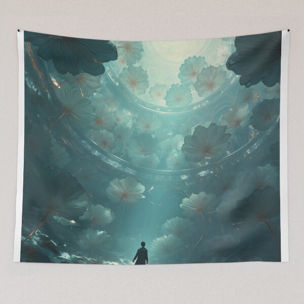 Item preview, The Blooming Vault of Echoed Light designed and sold by oanaunciuleanu.