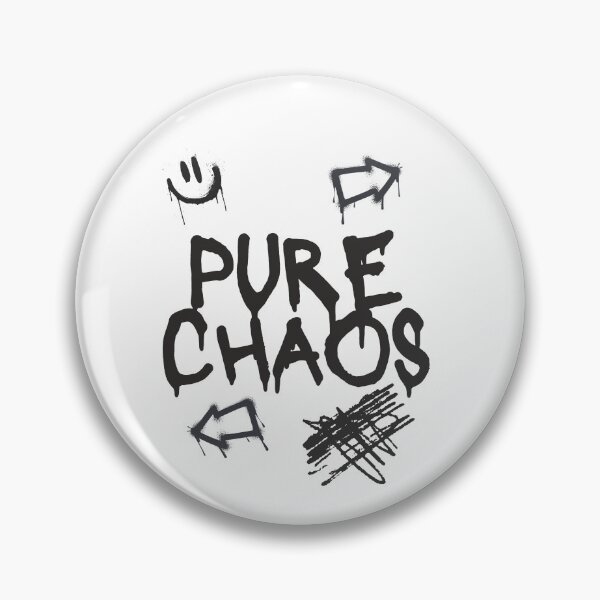 Item preview, Pure Chaos – Funny Relatable Quote Design designed and sold by CielaNoir.