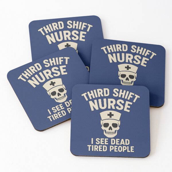 Item preview, Third Shift Nurse – I See Dead Tired People designed and sold by RobbPooner.