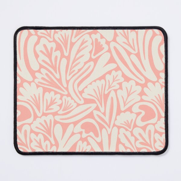 Item preview, Abstract boho organic floral shapes - Pastel coral pink designed and sold by Illustrated by Nat.