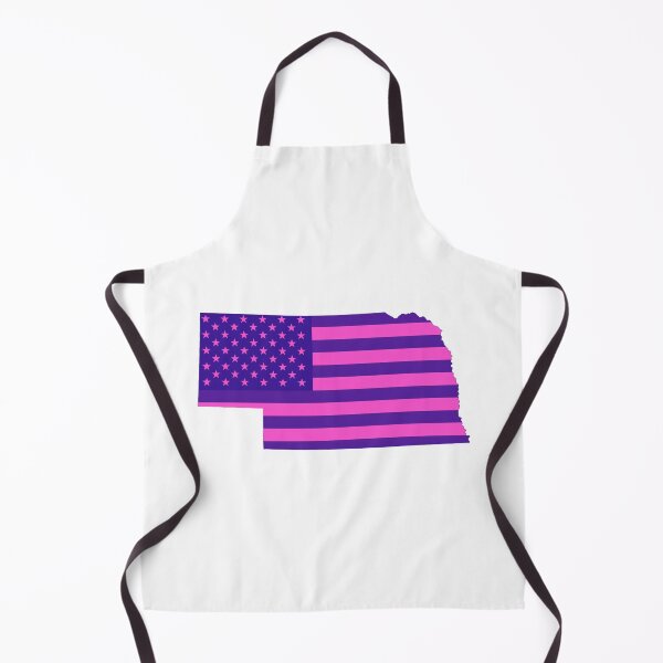 Item preview, Nebraska Pop Pink State Flag – Modern Fun Colors designed and sold by Paper Drip.
