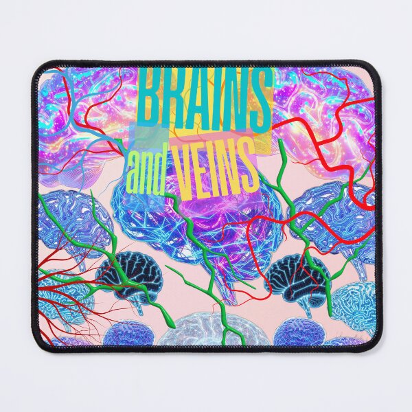 Item preview, Brains & Veins (design by my 10yr old son) designed and sold by KingOfCaffeine.