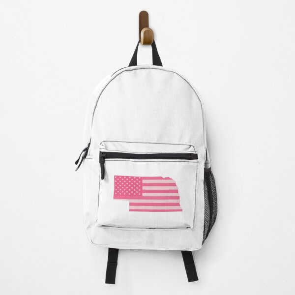 Item preview, Nebraska State Pop Pink Stars & Stripes – Trendy Pink designed and sold by Paper Drip.