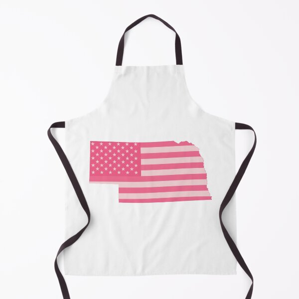 Item preview, Nebraska State Pop Pink Stars & Stripes – Trendy Pink designed and sold by Paper Drip.
