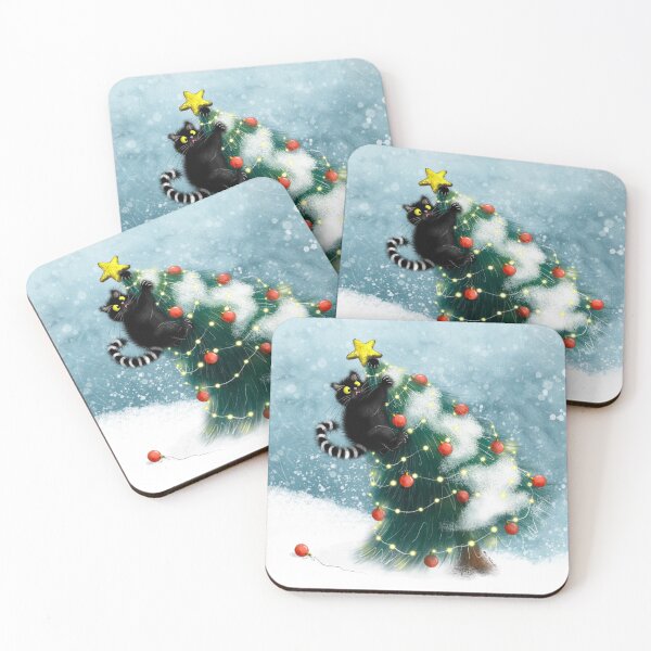 Item preview, Merry Mischief – Curious Cat designed and sold by elliecolorss.
