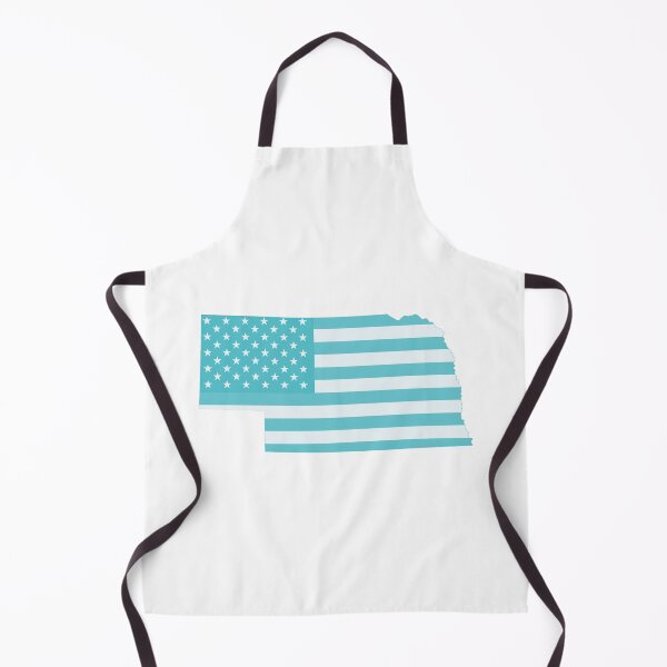 Item preview, Nebraska Stars & Stripes State Silhouette – Classic Americana designed and sold by Paper Drip.