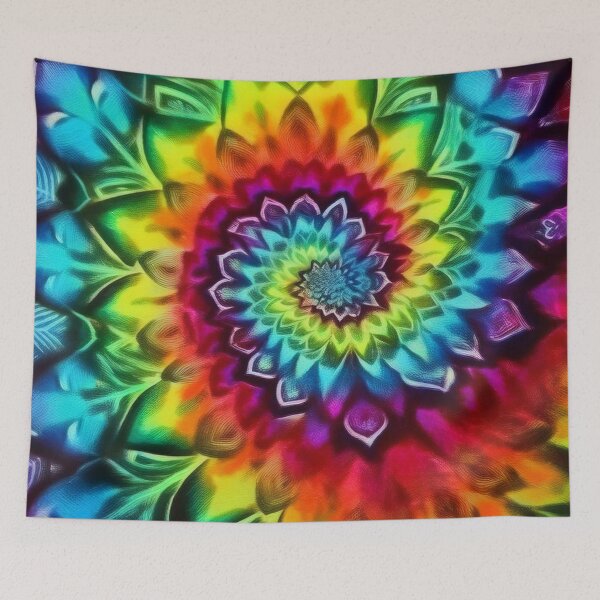 Item preview, Vibrant Waves - Tie Dye designed and sold by RockitBaby.