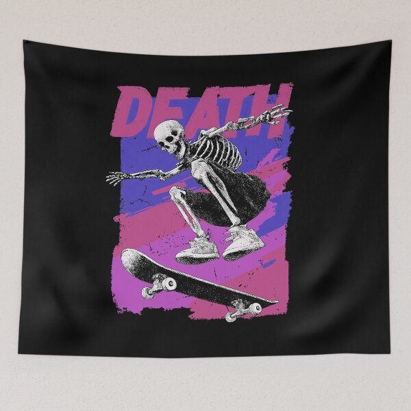 Item preview, Skeleton Trick – Grunge Skateboarding Artwork designed and sold by Absyntart.