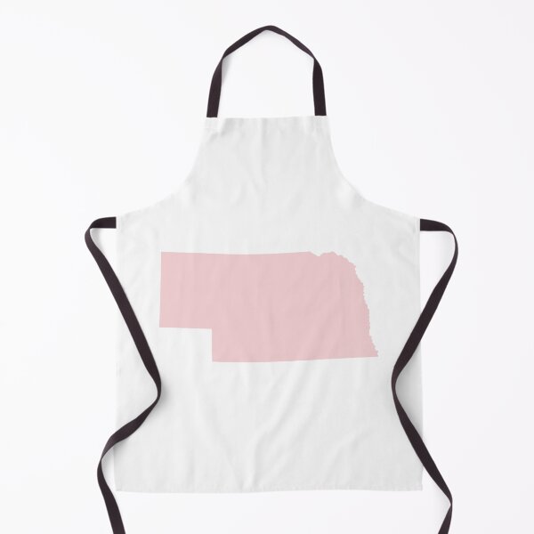 Item preview, Nebraska Map Silhouette – Minimal Pink designed and sold by Paper Drip.
