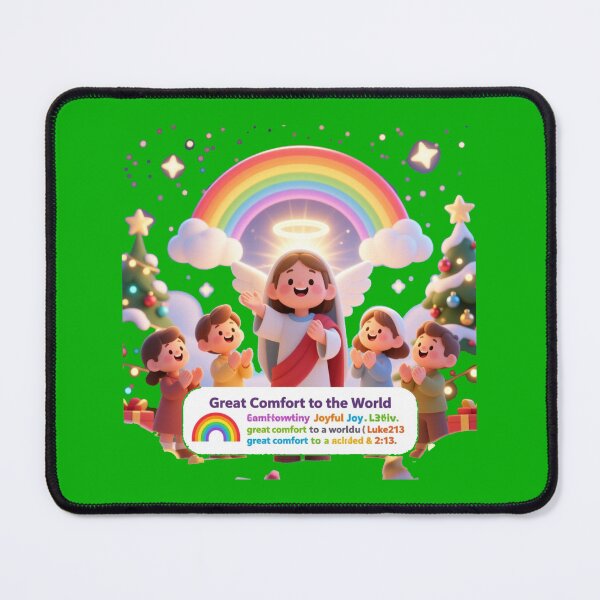 Item preview, Great Comfort to the World – 3D Joyful Praise Label , designed and sold by PaintMeWorld.