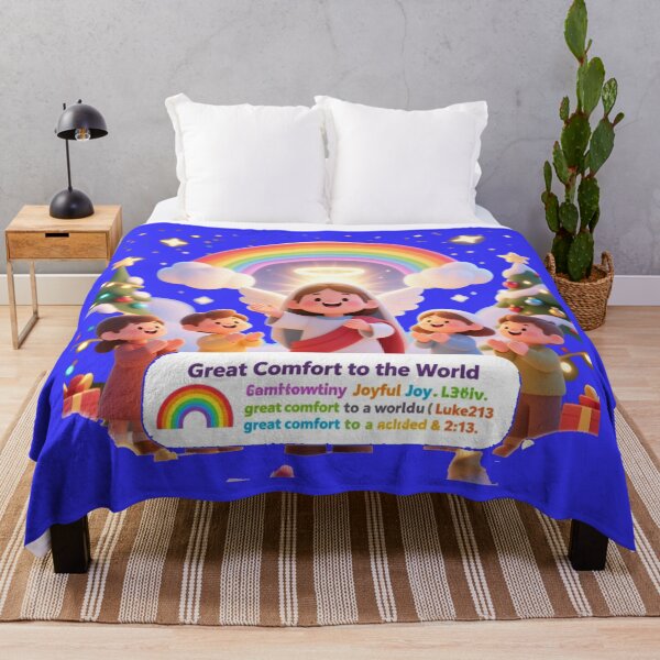 Item preview,  Great Comfort to the World – 3D Joyful Praise Label , designed and sold by PaintMeWorld.
