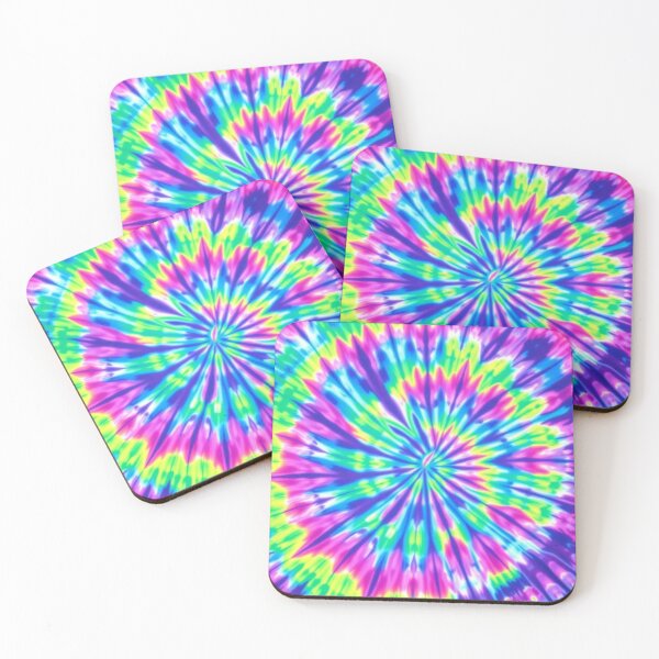 Item preview, Vibrant Tie Dye Spiral Burst Art designed and sold by HLPsychDesigns.
