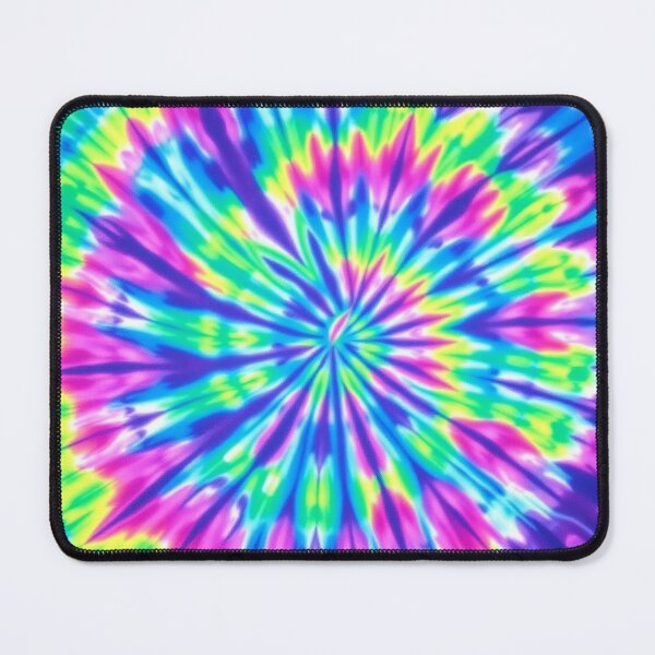 Item preview, Vibrant Tie Dye Spiral Burst Art designed and sold by HLPsychDesigns.