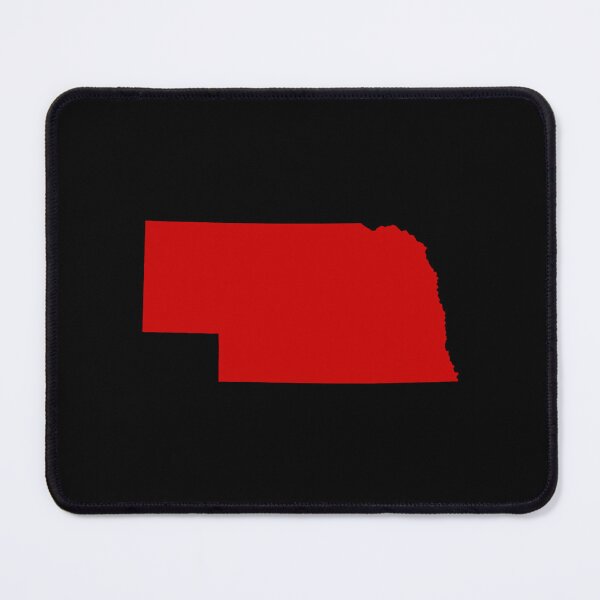 Item preview, Nebraska Map Silhouette – Minimal Red designed and sold by Paper Drip.