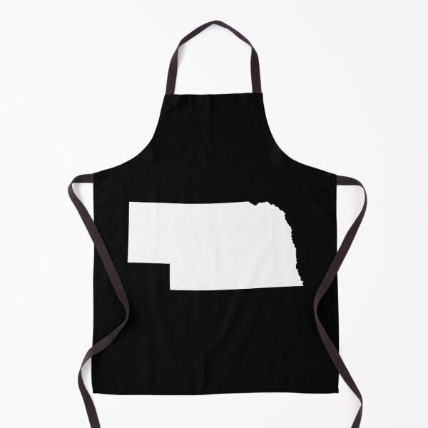 Item preview, Nebraska Map Silhouette – Minimal White designed and sold by Paper Drip.