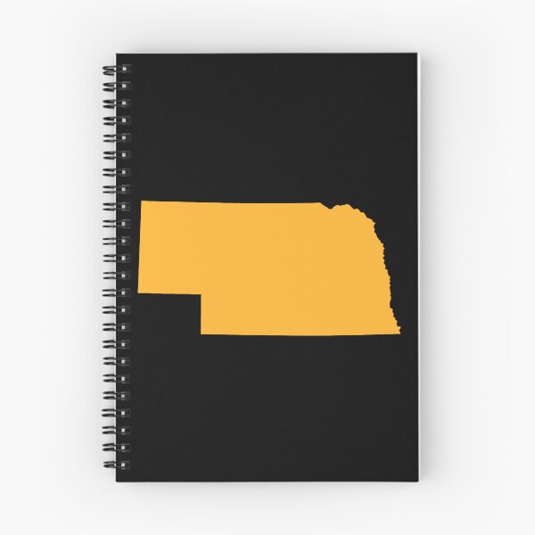 Item preview, Nebraska Map Silhouette – Minimal Yellow designed and sold by Paper Drip.