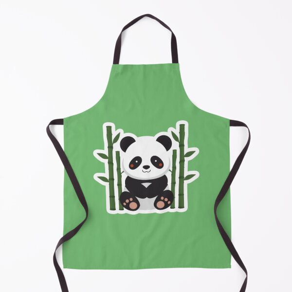Item preview, Cute Kawaii Panda with Bamboo – Adorable Chibi Panda Design designed and sold by TokyoView.