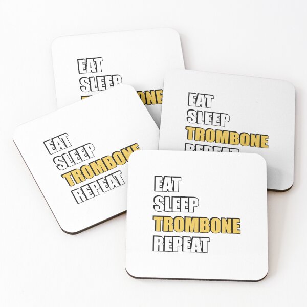 Item preview, Eat Sleep Trombone Repeat designed and sold by Inspirationmotivation.