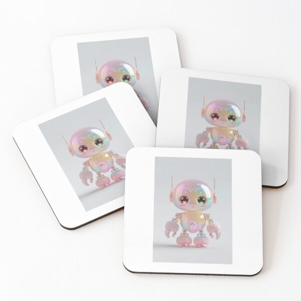 Item preview, Candy Robot – Kawaii Chibi Sticker designed and sold by EdgeFlow.