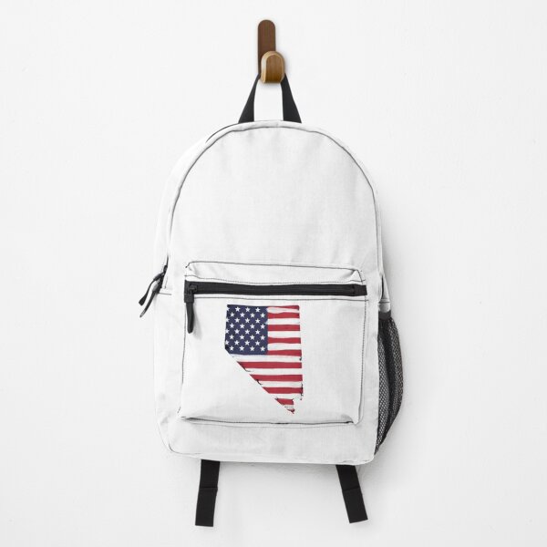 Item preview, Nevada Stars & Stripes State Silhouette – Distressed Americana designed and sold by Paper Drip.