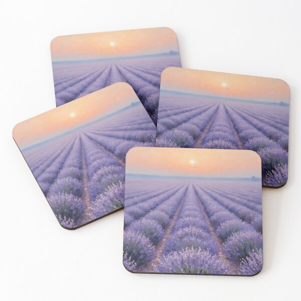 Item preview, Sunrise Over Lavender in Monet Style designed and sold by togetherShirts.