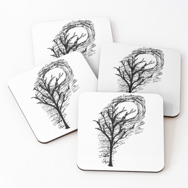 Item preview, Tree and moon designed and sold by Ferith12.