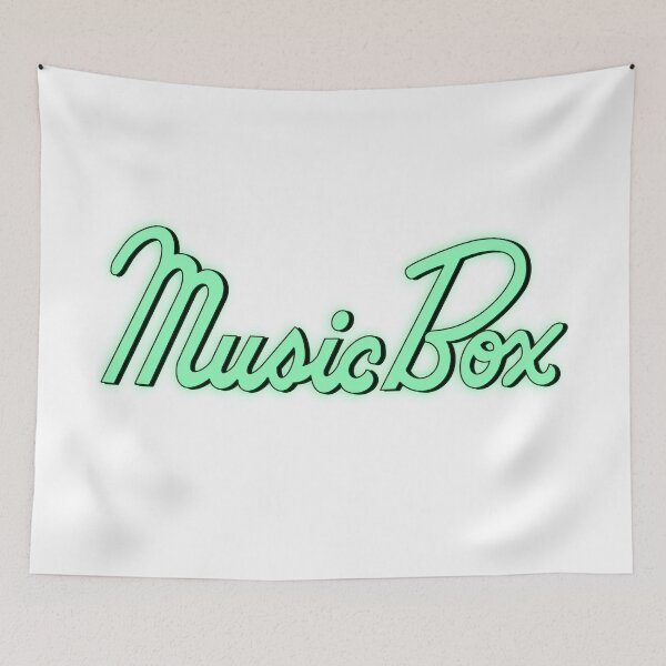 Item preview, music box theatre marquee logo designed and sold by chosenhomes.