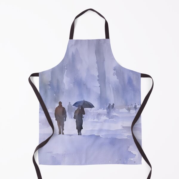 Item preview, Lone Figures in Central Park designed and sold by RCWatercolours.