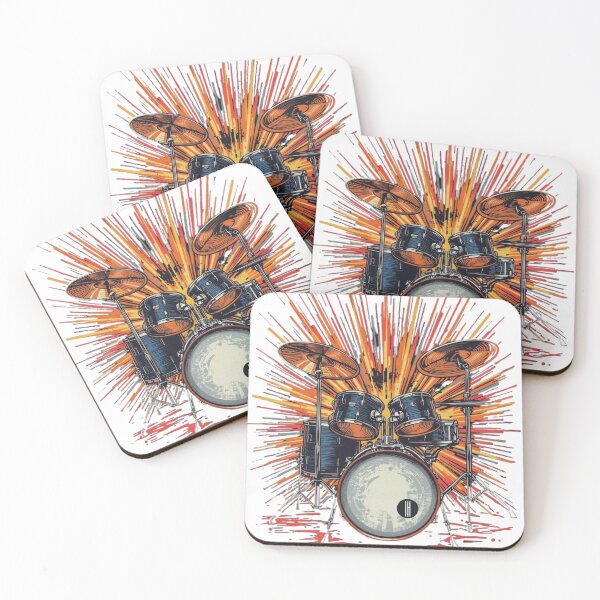 Item preview, The Explosive Sound of Drums designed and sold by Rhythm Thru Art .