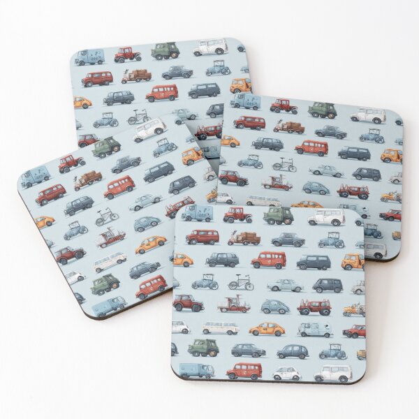 Item preview, Old vehicles pattern for boys designed and sold by SmileshareShop.