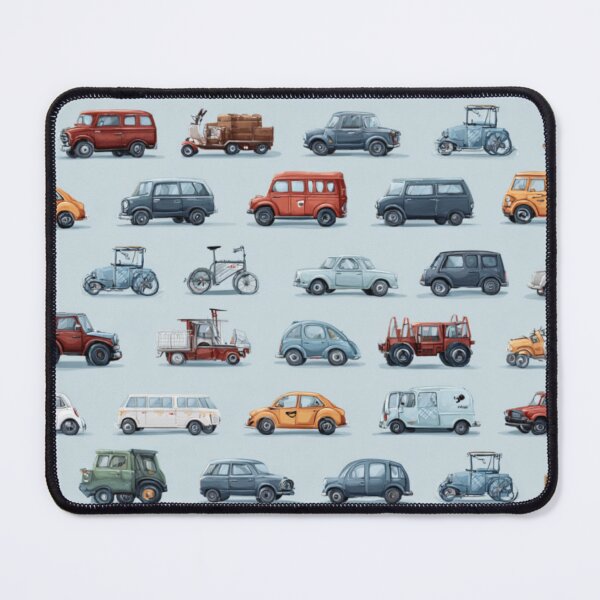 Item preview, Old vehicles pattern for boys designed and sold by SmileshareShop.