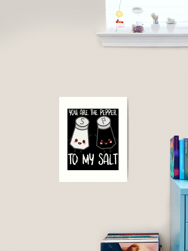 Salt And Pepper Best Friends Greeting Card for Sale by SusurrationStud