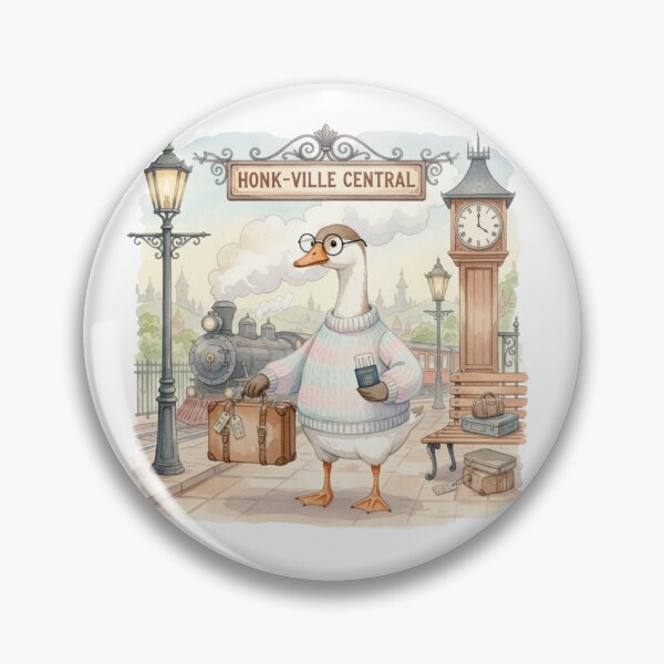 Item preview, Migrating Duck: Honk-ville Central designed and sold by KawaiiChibii.
