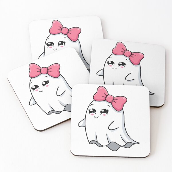 Item preview, Candy Ghost with Pink Bow designed and sold by Krfto.
