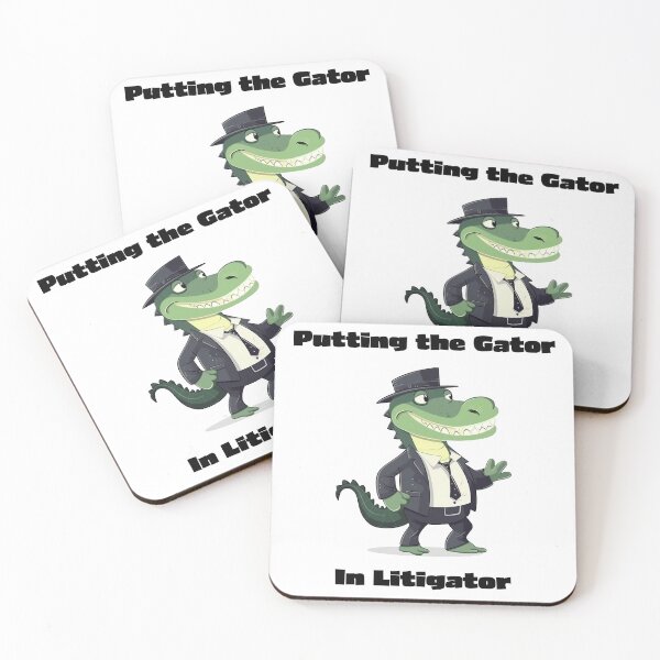 Item preview, Putting The Gator In Litigator designed and sold by KeeganCreations.