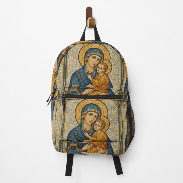 Item preview, Madonna and Child Mosaic designed and sold by Dragon Space.