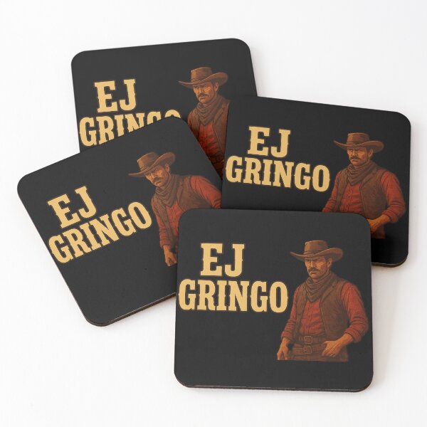 Item preview, EJ Gringo - Vintage Western Cowboy Poster - For the people of the Wild West designed and sold by GringoSila.