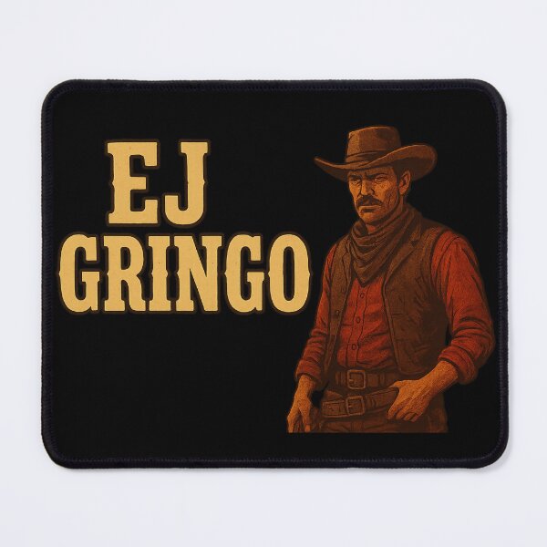 Item preview, EJ Gringo - Vintage Western Cowboy Poster - For the people of the Wild West designed and sold by GringoSila.