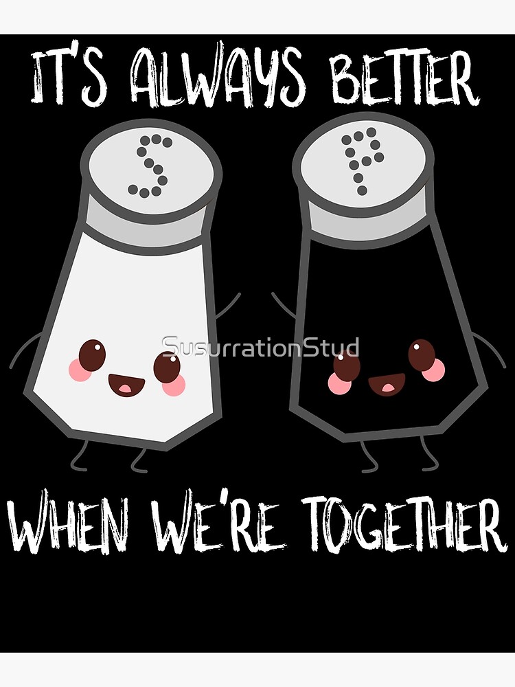 Salt and pepper: Why are they always together?