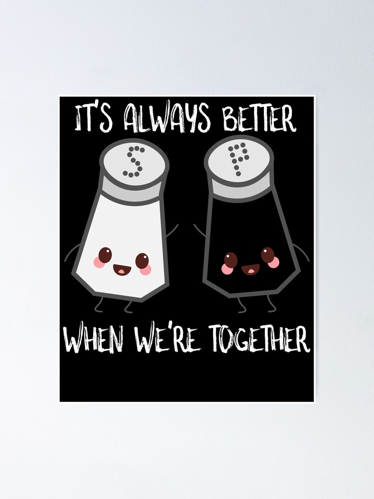 Salt and pepper: Why are they always together?