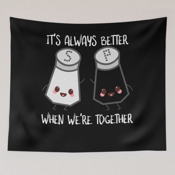 Item preview, Salt And Pepper It's Always better When We're Together designed and sold by SusurrationStud.