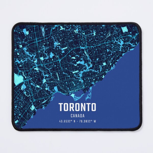 Item preview, Toronto Midnight City Map designed and sold by HomeLivingCo.