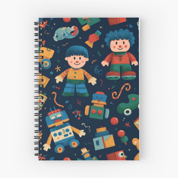 Item preview, Old school toys pattern for boys designed and sold by SmileshareShop.