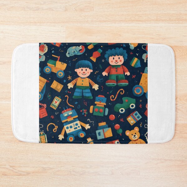 Item preview, Old school toys pattern for boys designed and sold by SmileshareShop.